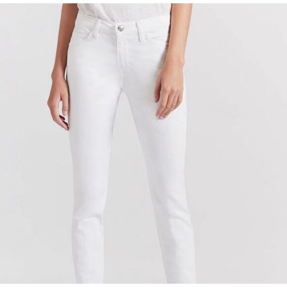 Current/Elliott The Stiletto White Jeans size 0-24 - Picture 14 of 14